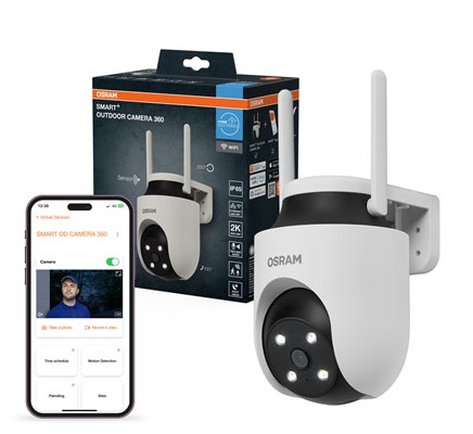 Osram Smart+ kültéri forgatható webkamera